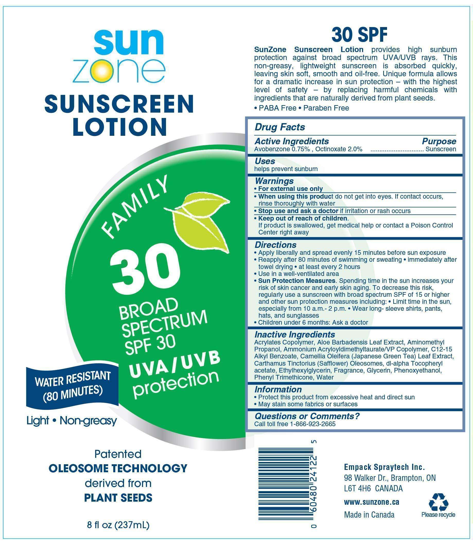 SunZone Family SPF 30